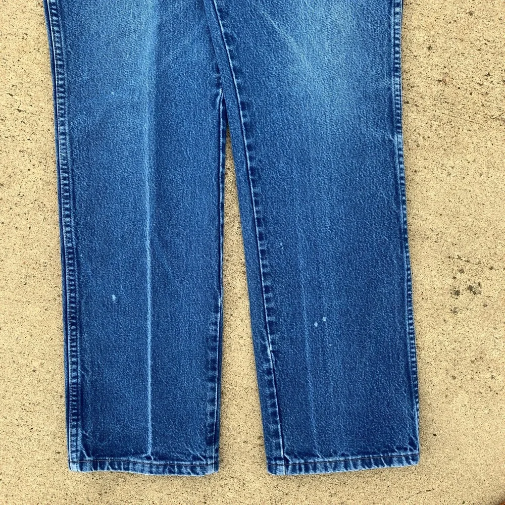 Wrangler Jeans 34x31 Blue Pants 936 Slim Cowboy Western‎ Rodeo Denim Tag 35x32